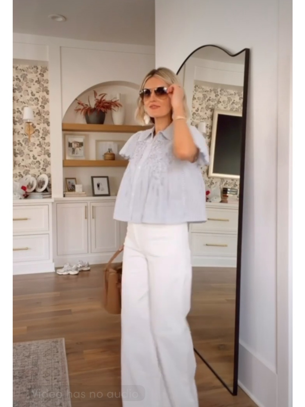 Mauve Scalloped Swing Top - Picture 7 of 9